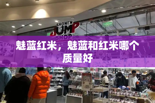魅蓝红米，魅蓝和红米哪个质量好
