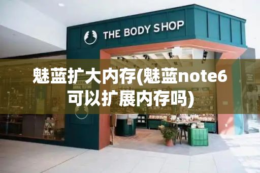 魅蓝扩大内存(魅蓝note6可以扩展内存吗)-第1张图片-星选测评