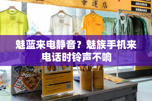 魅蓝来电静音？魅族手机来电话时铃声不响-第1张图片-星选测评