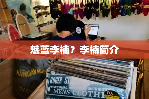 魅蓝李楠？李楠简介
