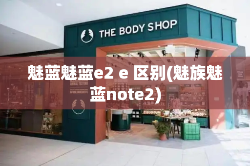 魅蓝魅蓝e2 e 区别(魅族魅蓝note2)