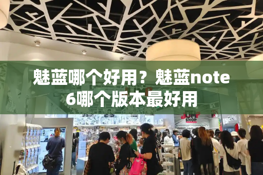 魅蓝哪个好用？魅蓝note6哪个版本最好用