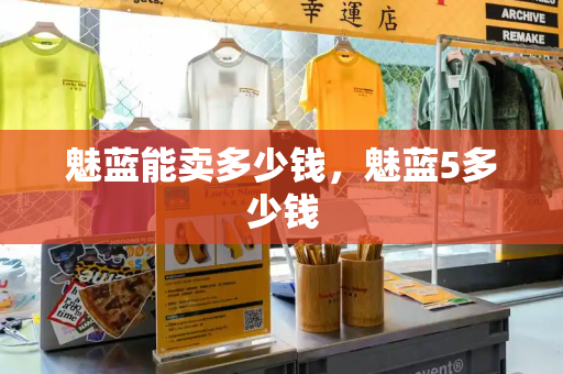 魅蓝能卖多少钱，魅蓝5多少钱-第1张图片-星选测评