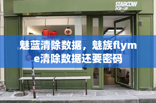 魅蓝清除数据，魅族flyme清除数据还要密码