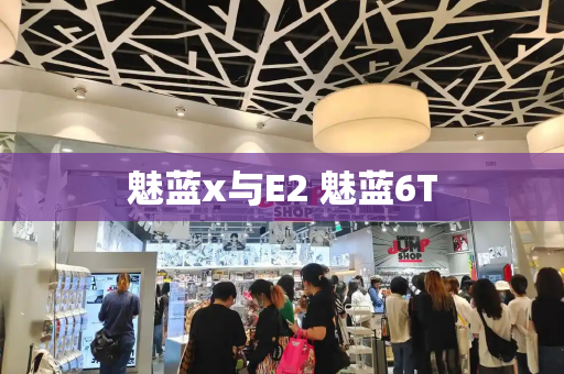 魅蓝x与E2 魅蓝6T-第1张图片-星选测评