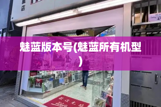 魅蓝版本号(魅蓝所有机型)-第1张图片-星选测评