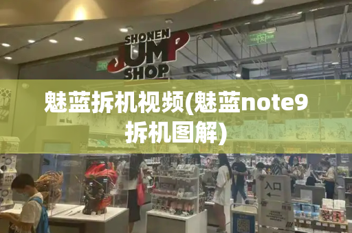 魅蓝拆机视频(魅蓝note9拆机图解)