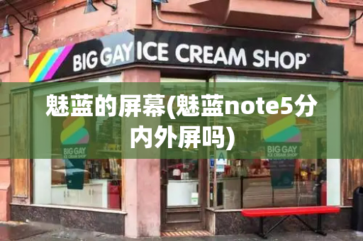 魅蓝的屏幕(魅蓝note5分内外屏吗)