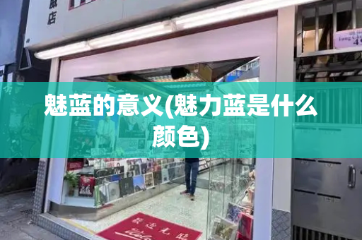 魅蓝的意义(魅力蓝是什么颜色)-第1张图片-星选测评
