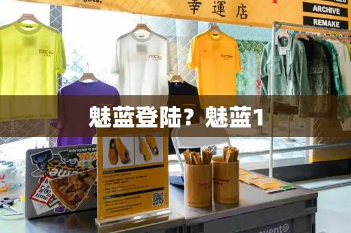 魅蓝登陆？魅蓝1-第1张图片-星选测评