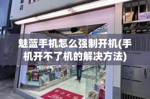 魅蓝手机怎么强制开机(手机开不了机的解决方法)-第1张图片-星选测评