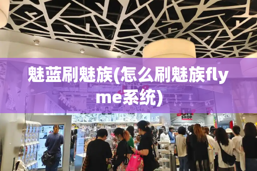 魅蓝刷魅族(怎么刷魅族flyme系统)-第1张图片-星选测评