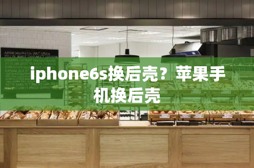 iphone6s换后壳？苹果手机换后壳-第1张图片-星选测评