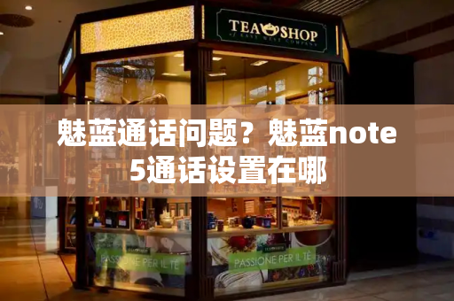 魅蓝通话问题？魅蓝note5通话设置在哪