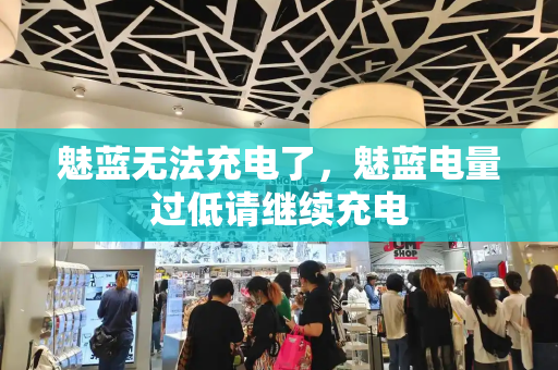 魅蓝无法充电了，魅蓝电量过低请继续充电