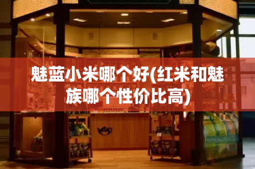 魅蓝小米哪个好(红米和魅族哪个性价比高)