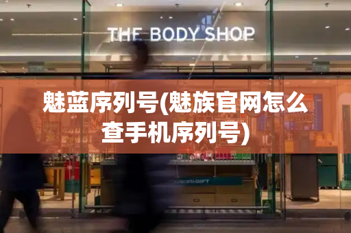 魅蓝序列号(魅族官网怎么查手机序列号)-第1张图片-星选测评