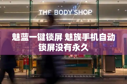 魅蓝一键锁屏 魅族手机自动锁屏没有永久-第1张图片-星选测评