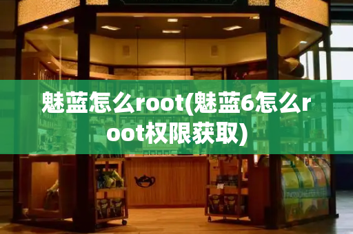 魅蓝怎么root(魅蓝6怎么root权限获取)