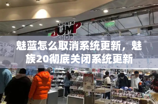魅蓝怎么取消系统更新，魅族20彻底关闭系统更新