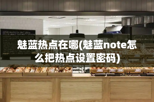 魅蓝热点在哪(魅蓝note怎么把热点设置密码)