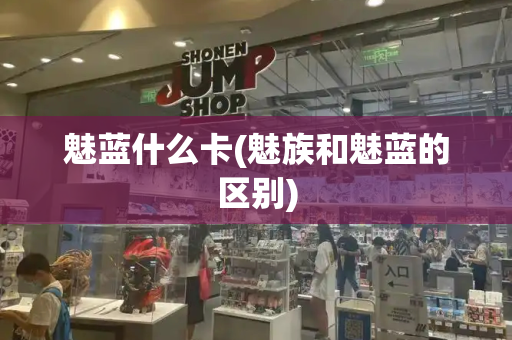 魅蓝什么卡(魅族和魅蓝的区别)
