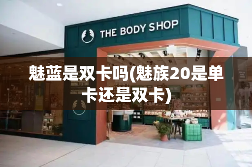 魅蓝是双卡吗(魅族20是单卡还是双卡)