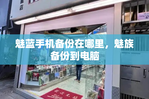 魅蓝手机备份在哪里，魅族备份到电脑