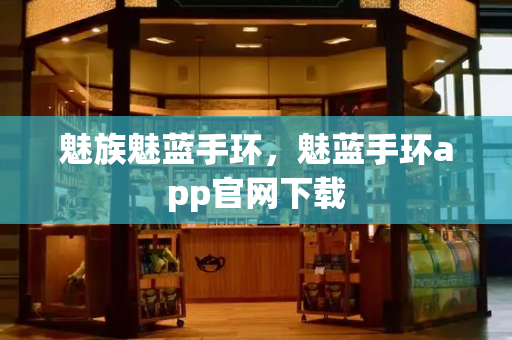 魅族魅蓝手环，魅蓝手环app官网下载