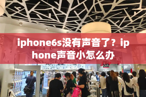 iphone6s没有声音了？iphone声音小怎么办