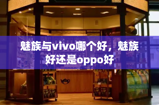魅族与vivo哪个好，魅族好还是oppo好