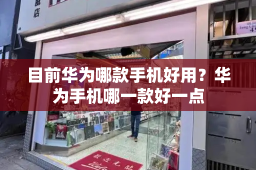 目前华为哪款手机好用？华为手机哪一款好一点-第1张图片-星选测评
