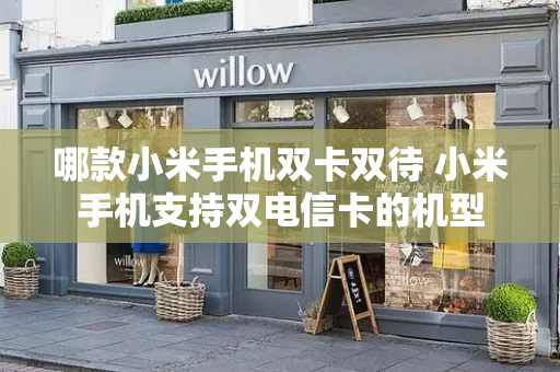哪款小米手机双卡双待 小米手机支持双电信卡的机型
