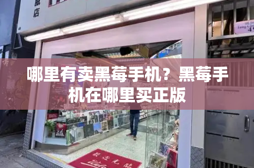 哪里有卖黑莓手机？黑莓手机在哪里买正版