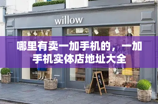 哪里有卖一加手机的，一加手机实体店地址大全-第1张图片-星选测评