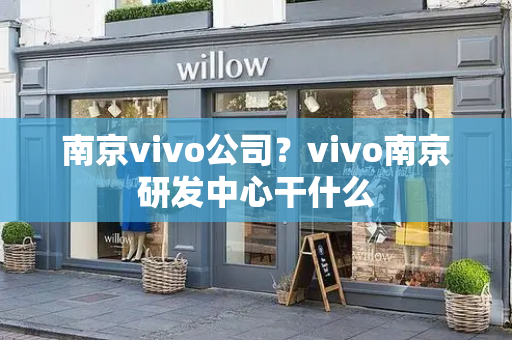 南京vivo公司？vivo南京研发中心干什么