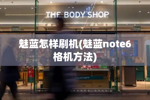 魅蓝怎样刷机(魅蓝note6格机方法)