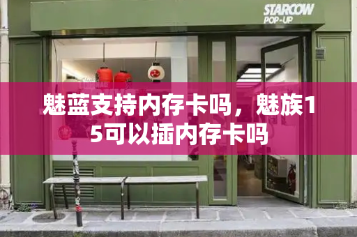 魅蓝支持内存卡吗，魅族15可以插内存卡吗