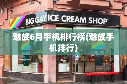魅族6月手机排行榜(魅族手机排行)