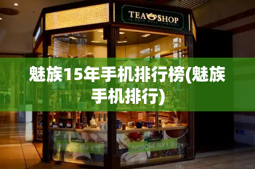魅族15年手机排行榜(魅族手机排行)