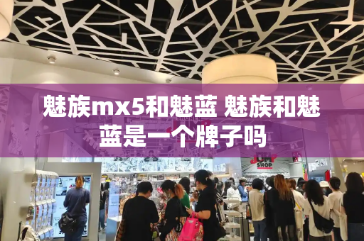 魅族mx5和魅蓝 魅族和魅蓝是一个牌子吗-第1张图片-星选测评