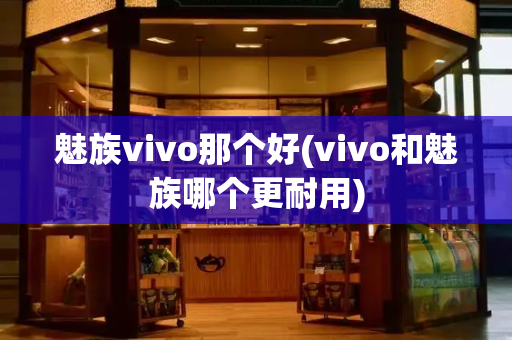 魅族vivo那个好(vivo和魅族哪个更耐用)-第1张图片-星选测评