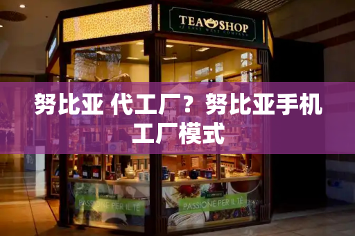 努比亚 代工厂？努比亚手机工厂模式-第1张图片-星选测评