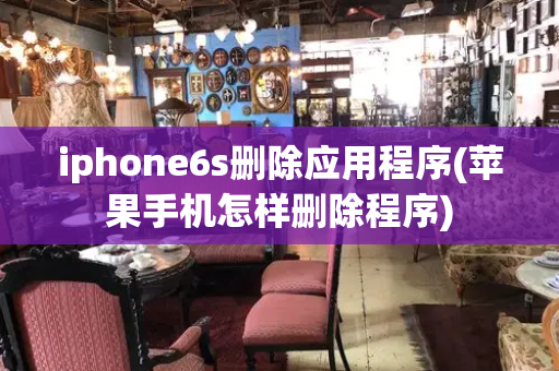 iphone6s删除应用程序(苹果手机怎样删除程序)
