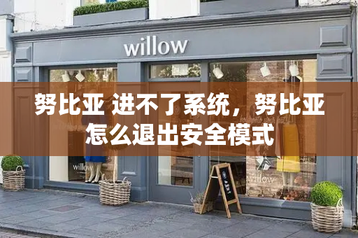努比亚 进不了系统，努比亚怎么退出安全模式