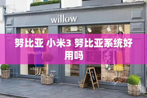 努比亚 小米3 努比亚系统好用吗