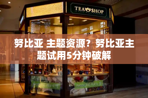 努比亚 主题资源？努比亚主题试用5分钟破解-第1张图片-星选测评