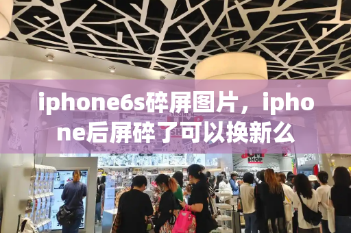 iphone6s碎屏图片，iphone后屏碎了可以换新么-第1张图片-星选测评