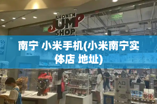 南宁 小米手机(小米南宁实体店 地址)