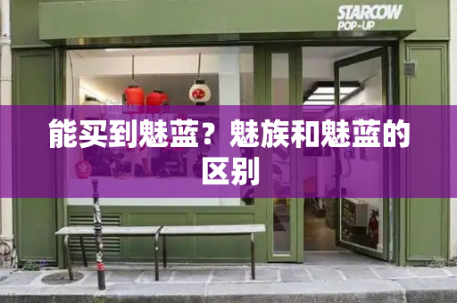 能买到魅蓝？魅族和魅蓝的区别-第1张图片-星选测评